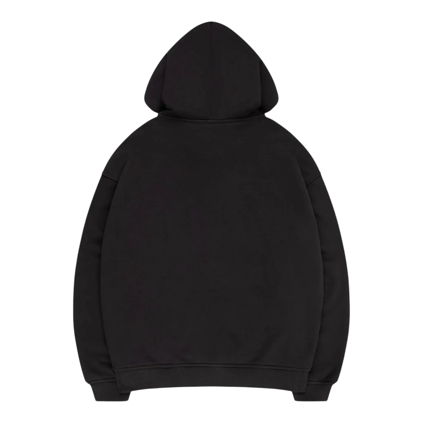 BOXY HOODIE PEACE (BLACK)